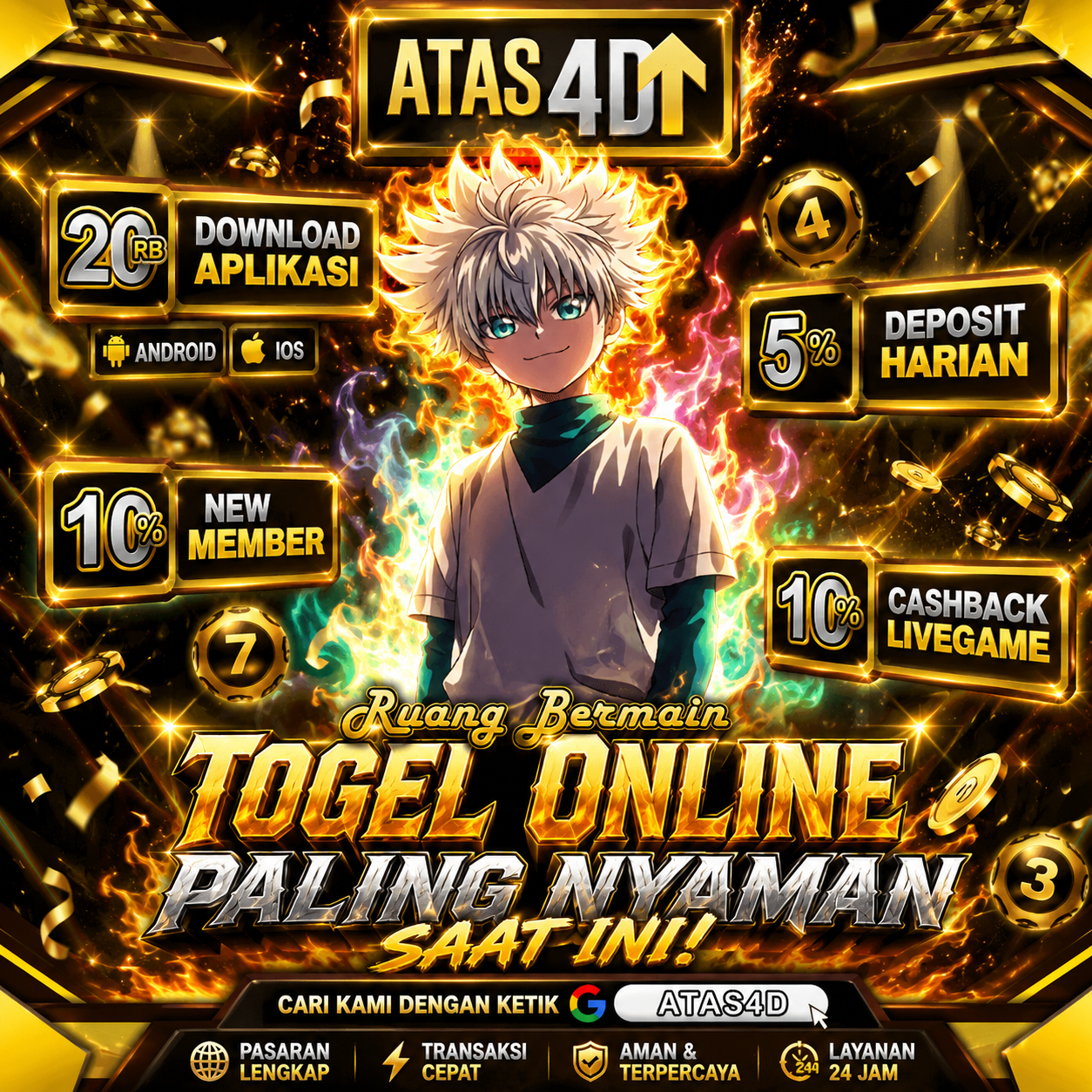 ATAS4D - Ruang Bermain Togel Online Paling Nyaman Saat Ini